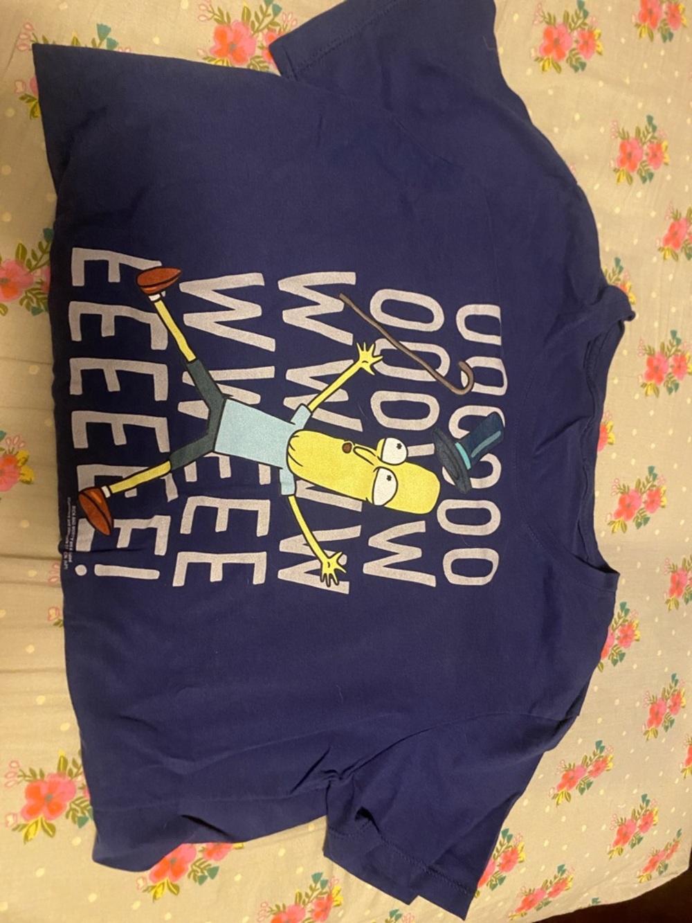 Small Rick and Morty Mr.PoopyButthole OoooWwwweeeee shirt